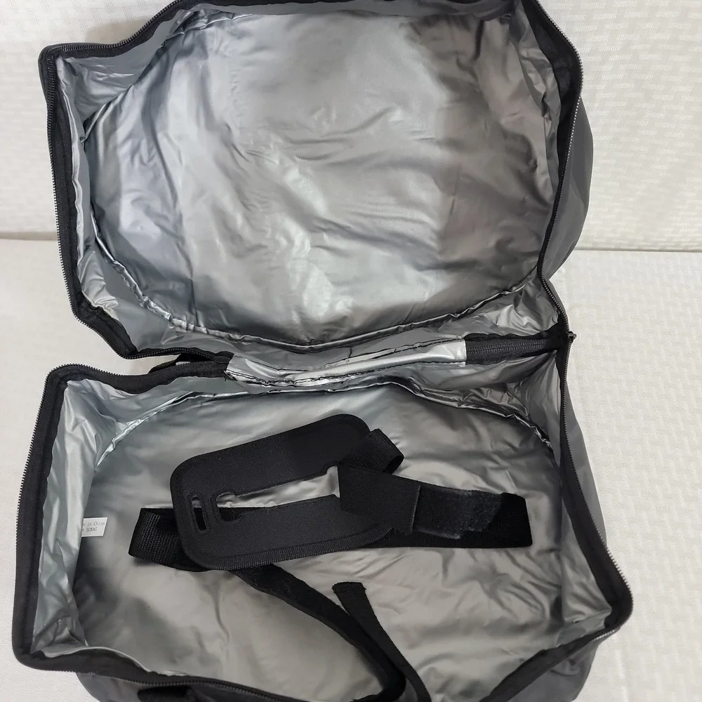 Rival Crock-Pot Slow Cooker Travel Tote Insulated Carrying Case Oval Black